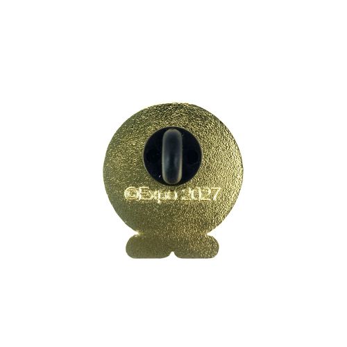 【中古】バッジ EX27 TK クラシックピンバッジ カラー NBV | 2027年国際園芸博覧会公式