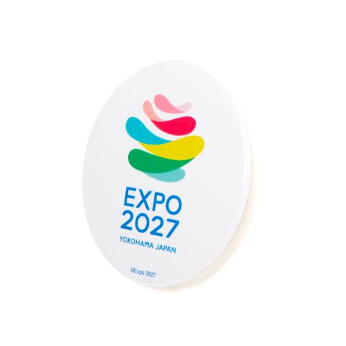 EXPO2027 公式ロゴ 缶マグネット | 2027年国際園芸博覧会公式