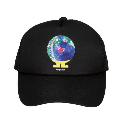 EXPO2027 トゥンクトゥンク キャップ ブラック | 2027年国際園芸博覧会