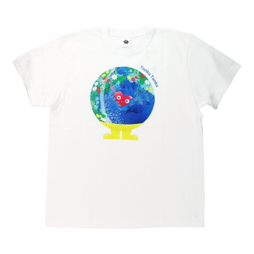 サンリオ　トゥンクトゥンク　横浜花博2027 Tシャツ ホワイト　130サイズ EXPO2027 【サンリオキャラクターズ】 トゥンクトゥンク Tシャツ 集合