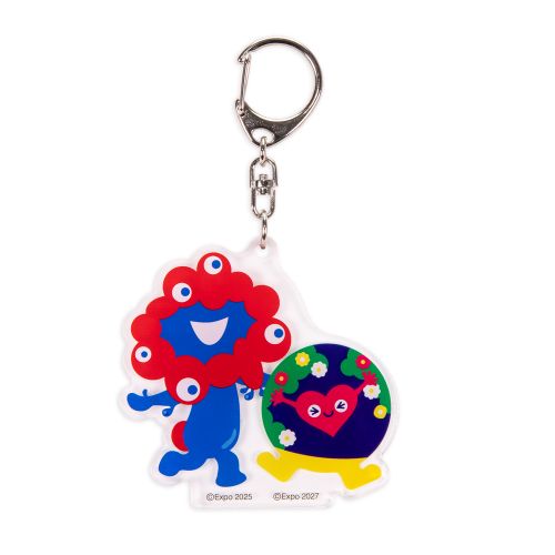 ひで君出品 EXPO2027【ひこにゃん・わるにゃんこ将軍】アクリルキーホルダー