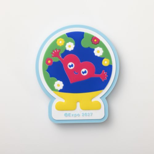 荒木飛呂彦原画展 ラバーマグネット セット EXPO2027 トゥンクトゥンク ラバーマグネット(水色) | 2027年国際園芸