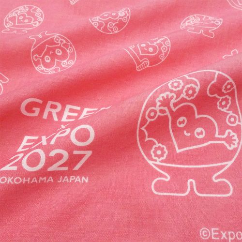 EXPO2027トゥンクトゥンク バンダナ（大判ハンカチ）ピンク | 2027年