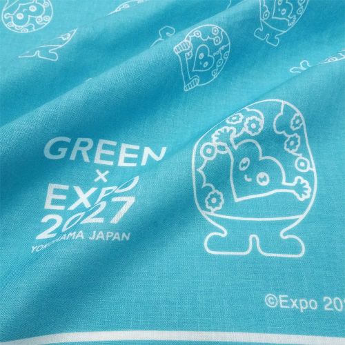 EXPO2027トゥンクトゥンク バンダナ（大判ハンカチ） ブルー | 2027年
