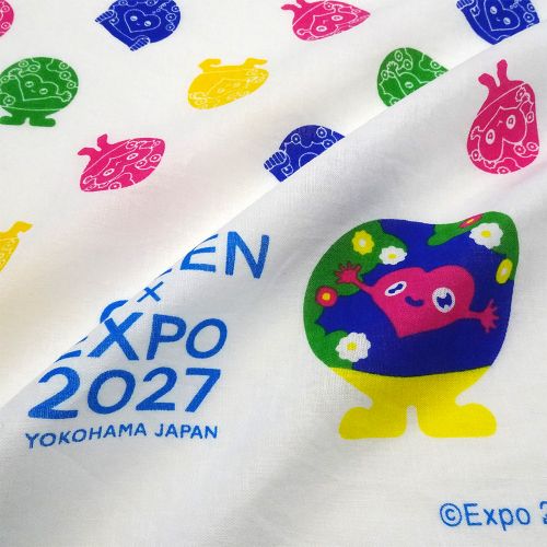 EXPO2027トゥンクトゥンク バンダナ（大判ハンカチ） 地紋 | 2027年