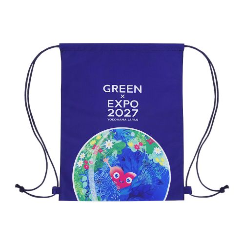 EXPO2027 トゥンクトゥンク ナップザック ネイビー | 2027年国際園芸