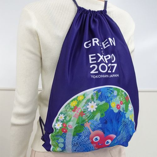 EXPO2027 トゥンクトゥンク ナップザック ネイビー | 2027年国際園芸