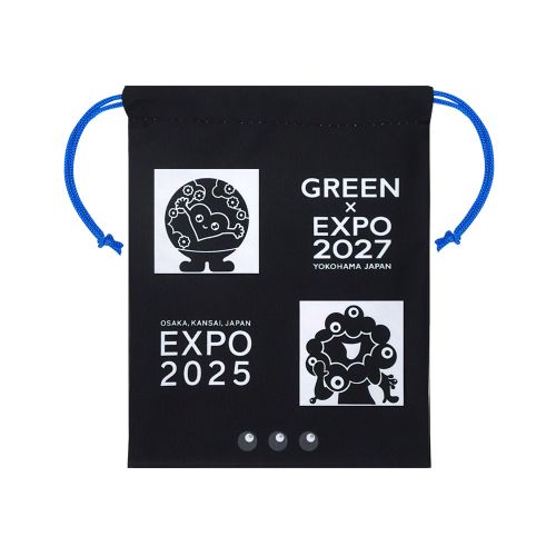 トゥンクトゥンク 巾着 黒