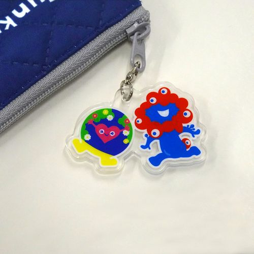 確認　smart playerさま　キルトポーチ EXPO2027 トゥンクトゥンク【ミャクミャク】 キルトポーチ なかよし