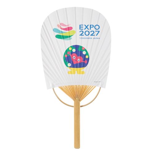 EXPO2027 公式ロゴ ミニ小判ハガキうちわ | 2027年国際園芸博覧会公式