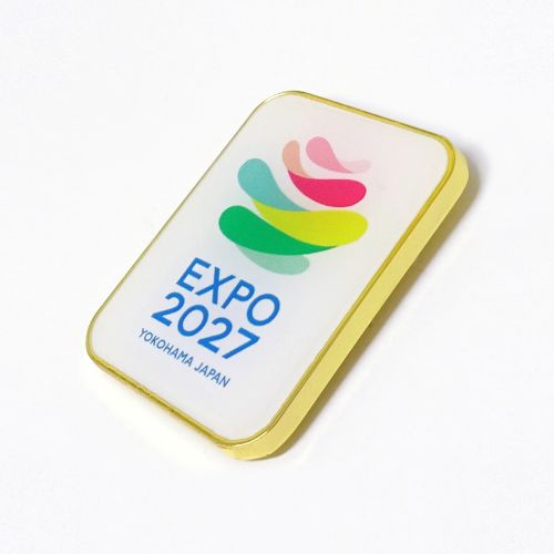 日本未対応 パリ公式2店舗限定BEYOND入りデンベレ CL仕様フルマーク EXPO2027 ピンズ ロゴマーク（カラー） | 2027年国際園芸博覧会公式