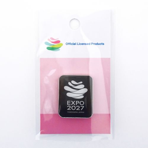 EXPO2027 ピンズ ロゴマーク（ブラック） | 2027年国際園芸博覧会公式