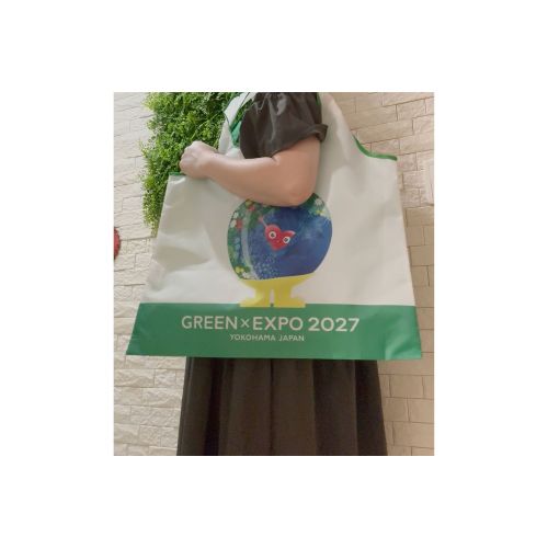 EX2027 TK ショッピングバッグ L GR SMA | 2027年国際園芸博覧会公式