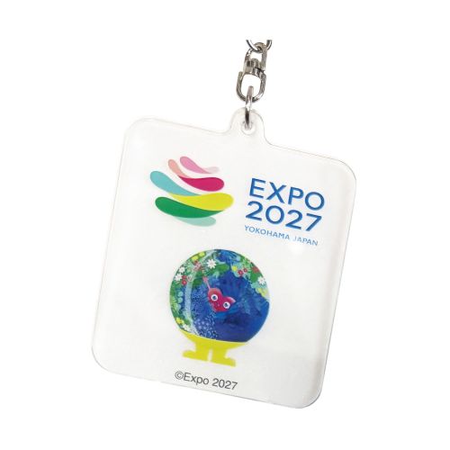 EX2027 TK アクリルキーホルダー ロゴ&ポーズ SMA | 2027年国際園芸