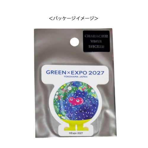 EX2027 TK ステッカー ロゴ&スノードーム SMA | 2027年国際園芸博覧会