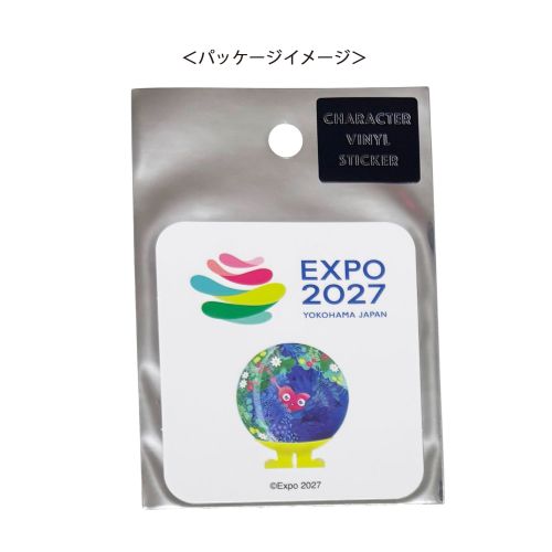 EX2027 TK ステッカー ロゴ&ポーズ SMA | 2027年国際園芸博覧会公式