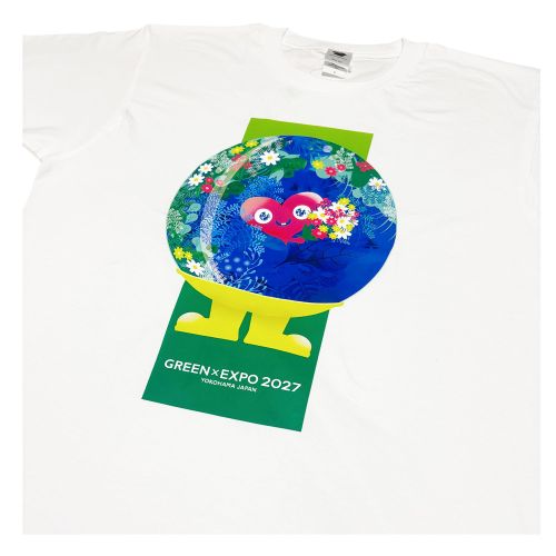 EX2027 TK Tシャツ M WH プレゼント SMA | 2027年国際園芸博覧会公式