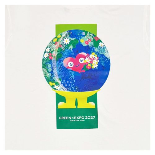EX2027 TK Tシャツ M WH プレゼント SMA | 2027年国際園芸博覧会公式