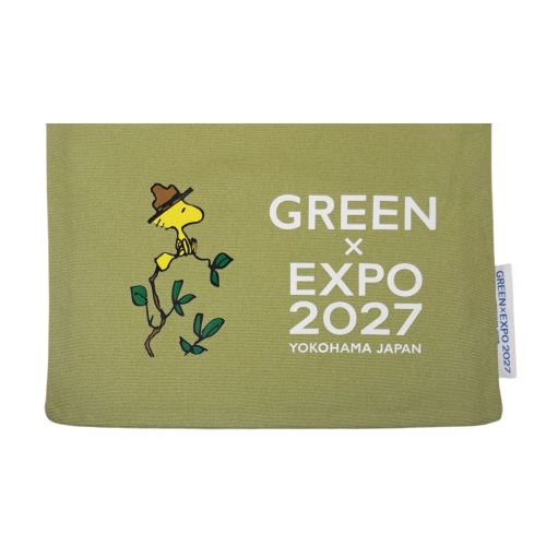 EXPO2027 LG【PEANUTS】トートバッグ グリーン ウッドストック