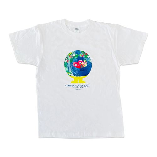 EXPO2027 トゥンクトゥンク Tシャツ 白 | 2027年国際園芸博覧会公式