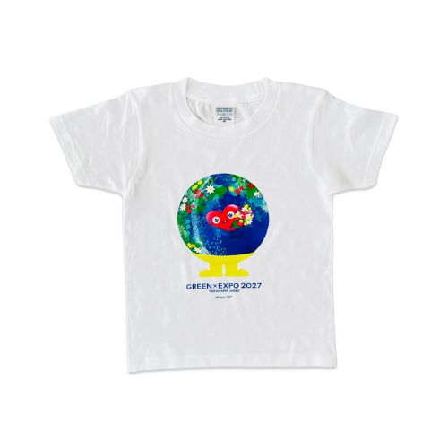 EXPO2027 トゥンクトゥンク Tシャツ 白 こども | 2027年国際園芸博覧会