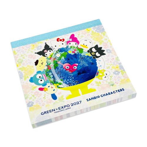 EXPO2027【サンリオキャラクターズ】トゥンクトゥンク スクエアメモ帳