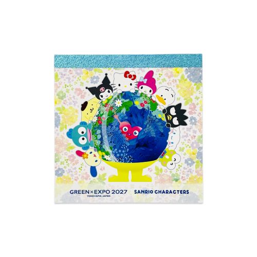 サンリオ パンフレット EXPO2027【サンリオキャラクターズ】トゥンクトゥンク スクエアメモ帳