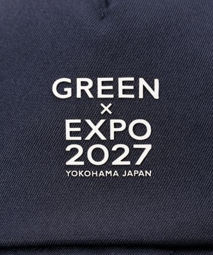 EXPO2027 LG 広つばキャップ ダークネイビー | 2027年国際園芸博覧会