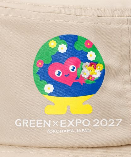 EXPO2027 TK プレゼントバケットハット ベージュ | 2027年国際園芸博覧