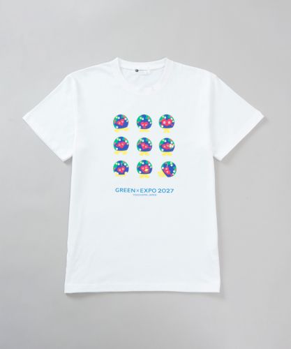 EXPO2027 TK Tシャツ HB-14 ホワイト | 2027年国際園芸博覧会公式