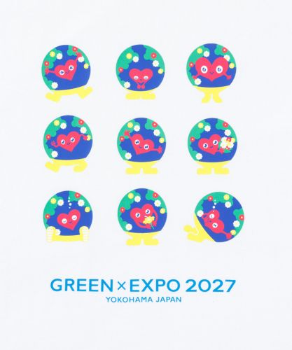EXPO2027 TK Tシャツ HB-14 ホワイト | 2027年国際園芸博覧会公式