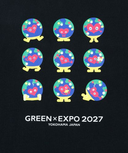 EXPO2027 TK Tシャツ HB-14 ブラック | 2027年国際園芸博覧会公式