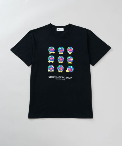 EXPO2027 TK Tシャツ HB-14 ブラック | 2027年国際園芸博覧会公式