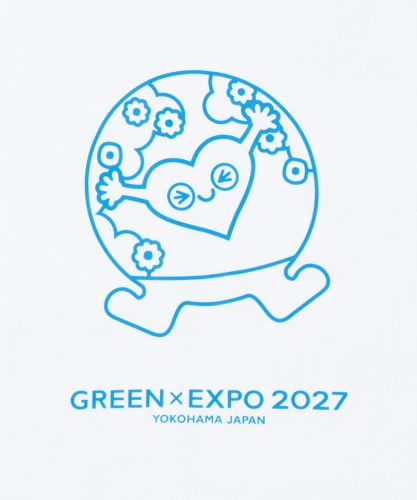 EXPO2027 TK Tシャツ HB-17 ホワイト | 2027年国際園芸博覧会公式