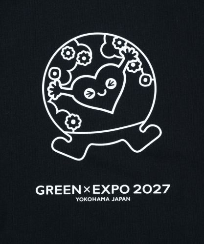 EXPO2027 TK Tシャツ HB-17 ブラック | 2027年国際園芸博覧会公式