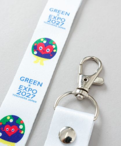 EXPO2027 TK ネックストラップ ホワイト | 2027年国際園芸博覧会公式