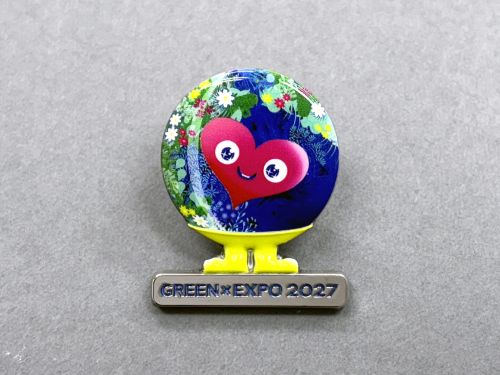 EXPO2027 トゥンクトゥンクピンバッジ OKK/500 | 2027年国際園芸博覧会