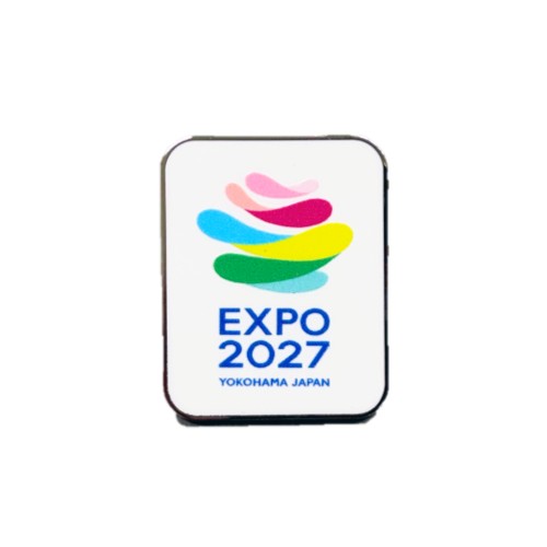 明治安田　EXPO 2027 ピンバッチ EXPO2027 公式ロゴ ピンバッジ OKK/510 | 2027年国際園芸博覧会公式