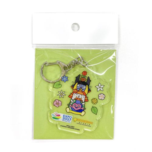 EXPO2027【ひこにゃん・わるにゃんこ将軍】アクリルキーホルダー