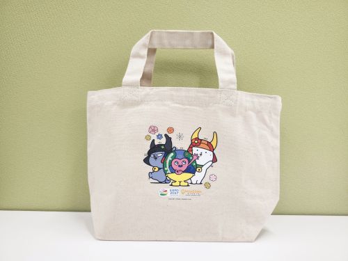 EXPO2027【ひこにゃん・わるにゃんこ将軍】トートバッグ | 2027年国際