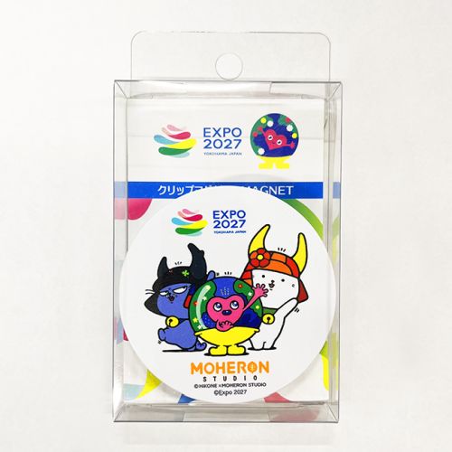 EXPO2027【ひこにゃん】丸型マグネットクリップA NMG | 2027年国際園芸
