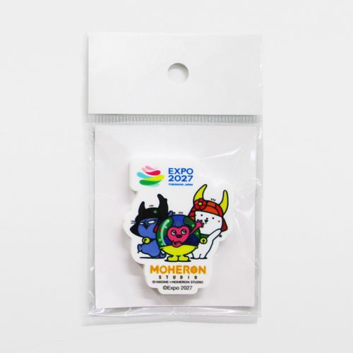 スマートファルコン　海外限定コラボ缶バッジ&アクリルマグネット EX27 TK 【ひこにゃん】 アクリルマグネットA NMG | 2027年国際園芸