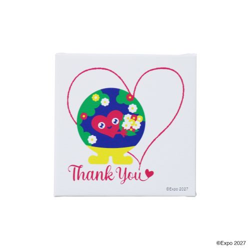 EX27 TK アートボード S0号 キャンバス 「Thank you」 | 2027年国際