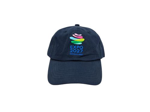 EXPO2027公式ロゴキャップ ネイビー | 2027年国際園芸博覧会公式