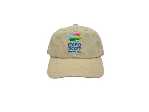 EXPO2027公式ロゴキャップ（子供）ベージュ | 2027年国際園芸博覧会