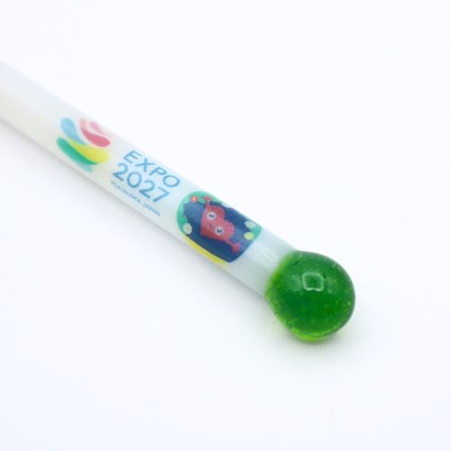 【期間限定値下げ】ぐり工房　ガラスペン EXPO2027 【ぐり工房】トゥンクトゥンク ガラスペン | 2027年国際園芸