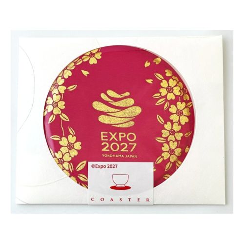 EXPO2027 【takenaka kinsai】 金彩コースター バラ | 2027年国際園芸